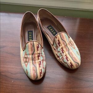 Zalo Multicolor Patterned Flats